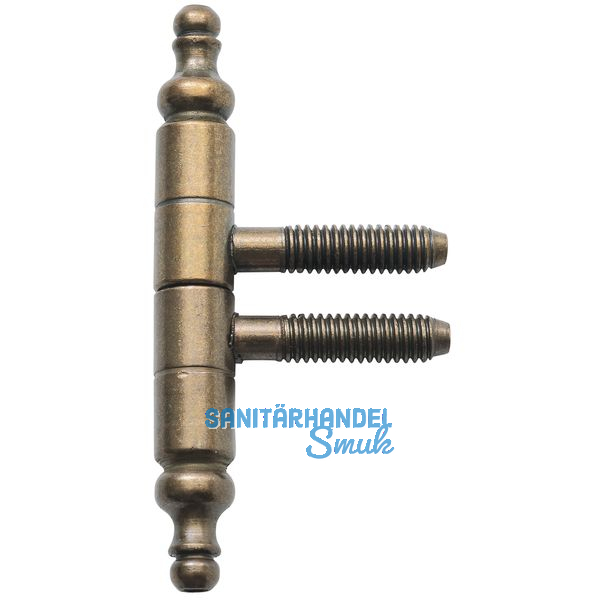 Stil Einbohrband, Band- 9 mm, Zink Messing patiniert