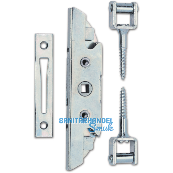 Einstecktrieb ohne Stulp, ohne Einlegestande, rechts, Stahl verzinkt