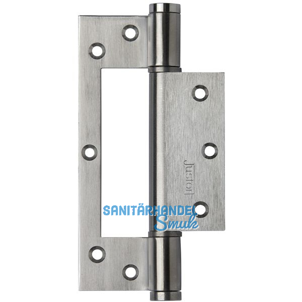 Federband ST 150 dreiteilig, Bandhhe 153 mm, Rollen  16 mm, Edelstahl