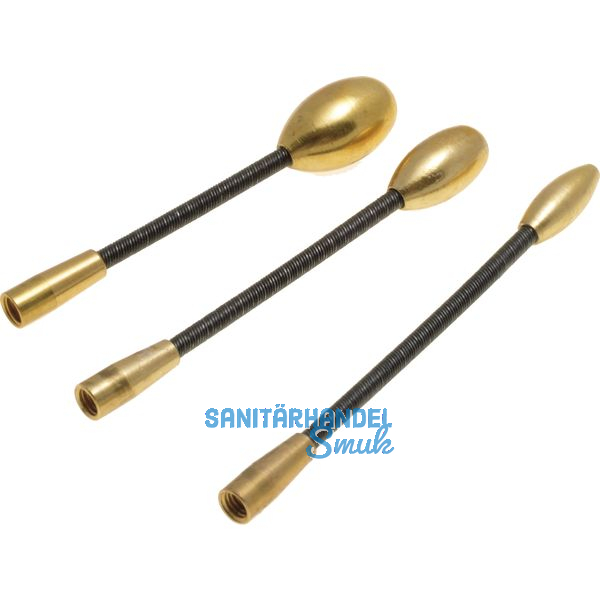 Federfhrungskopf-Satz Messing zu Kati-Blitz Compact  7 mm Inhalt 3 Stck
