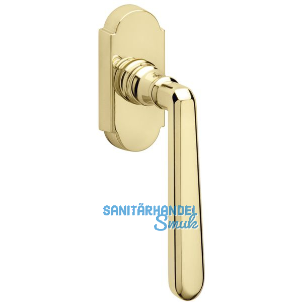 GRUNDMANN Fenstergriff ALT - WIEN 904HA - VK 7 x 35, m Rast., Messing verchr.