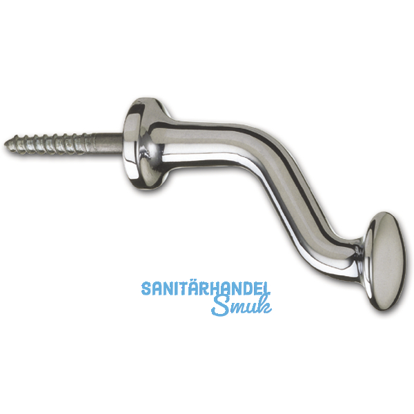 Fensterschutzkopf zum Einschrauben, 60 mm, Aluminium poliert