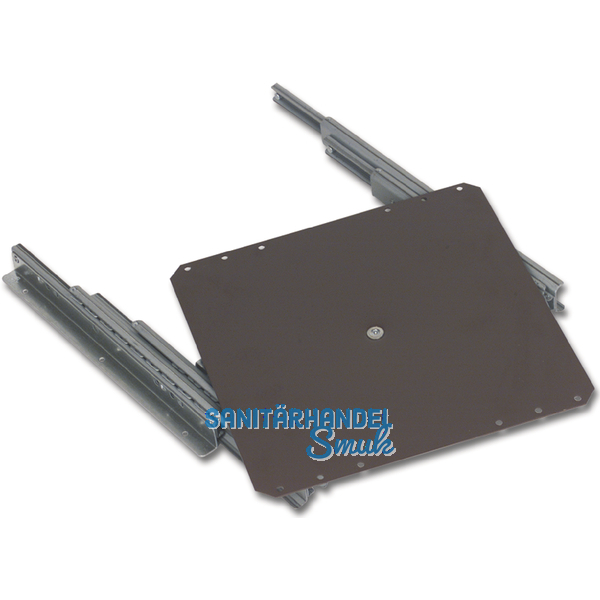 Vollauszug 1005 320x320 mm, Stahl silber RAL 9006