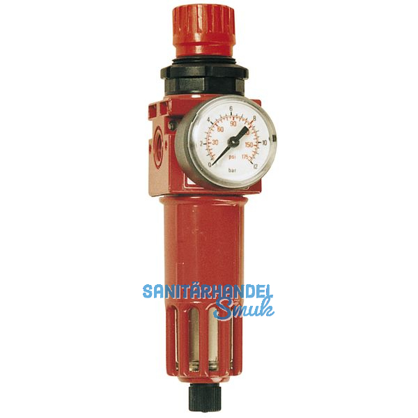 Druckluft Filterdruckminderer mit Anschlussgewinde 1/4\"