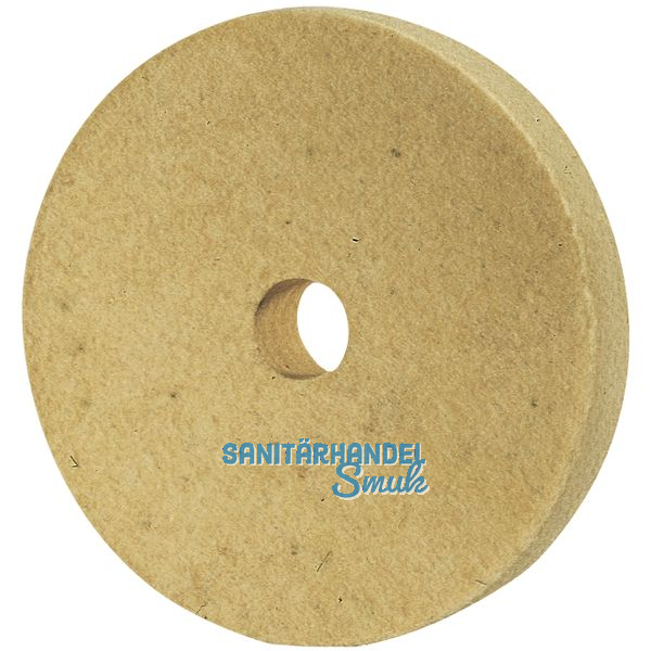 Filzscheibe  125 mm Breite 20 mm Bohrung 20 mm