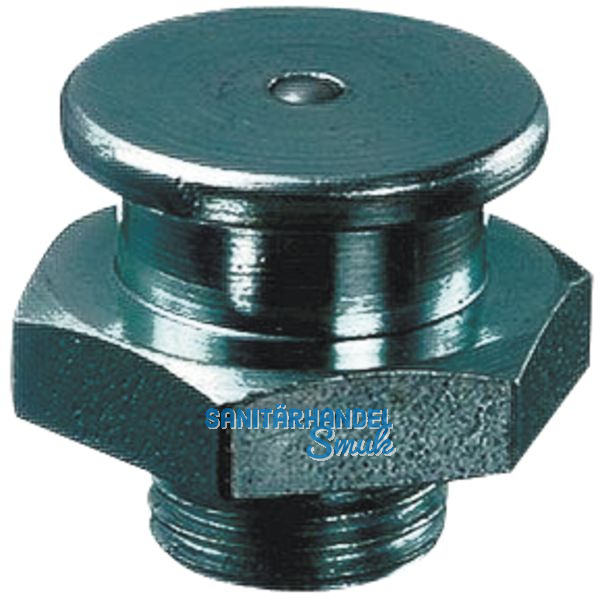 Flachkopf-Schmiernippel M1 Gewinde Gre R1/4\"