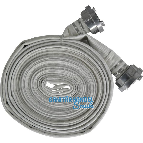 Flachschlauch 20 m mit Storz C (2 Zoll) Anschluss