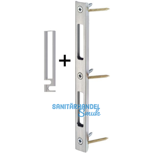Schlieblech SB.VS.H.DS.35.55/55, 210 x 20 mm, Stahl dekorsilber