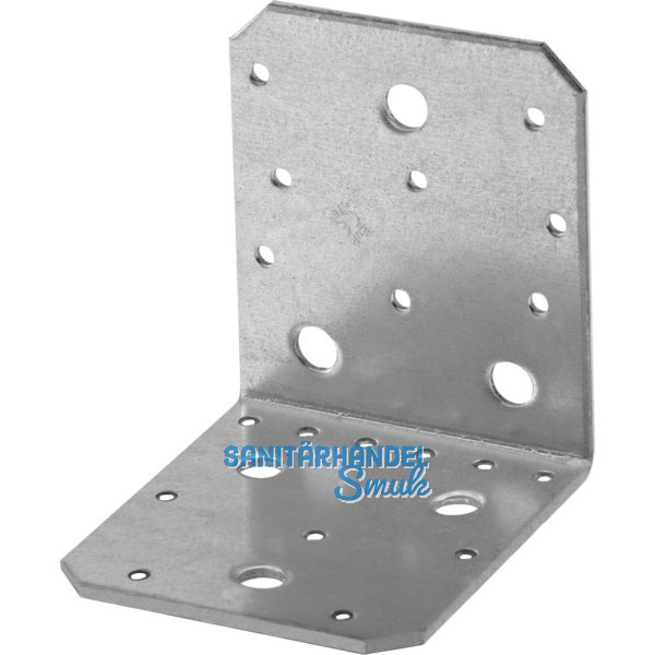 GH Winkelverbinder 90/100S ohne Steg - Stahl feuerverzinkt