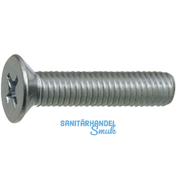 GU Befestigungsschrauben fr Drehgriffe, M 6 x 80 mm, TS 75 mm, Stahl verzinkt