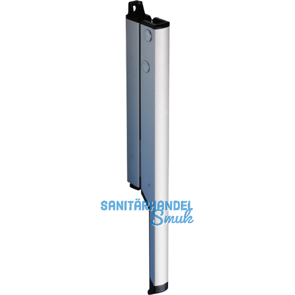 Handhebel m. Eckumlenkung OL 90 N, Hub 54 mm, Aluminium wei RAL 9016