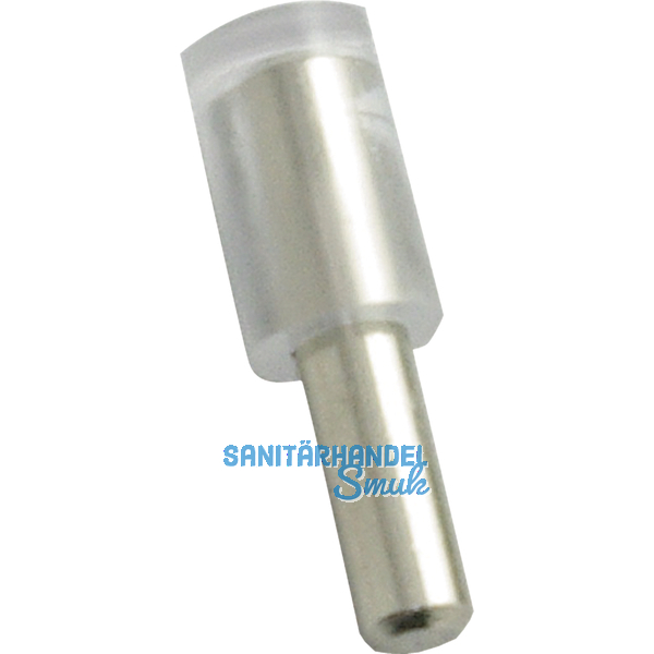 Glasbodentrger Claudia zum Stecken, Bohr  3 mm, vernickelt, VPE 100 ST