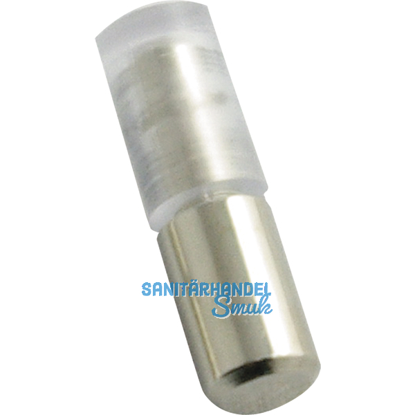 Glasbodentrger Claudia zum Stecken, Bohr  5 mm, vernickelt, VPE 100 ST