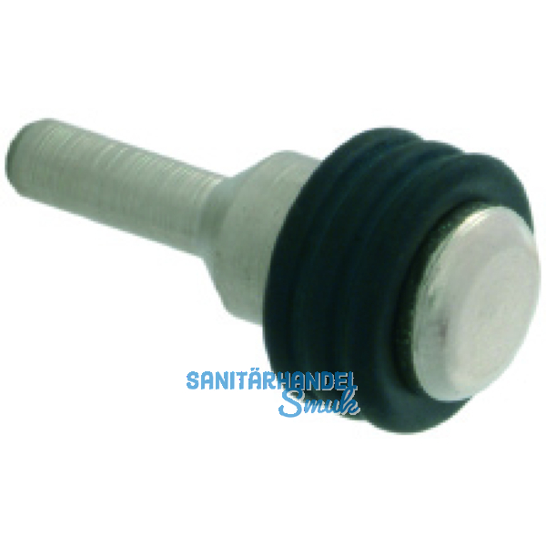 Glasbodentrger Petra zum Stecken, Bohr  5 mm, vernickelt, VPE 100 ST