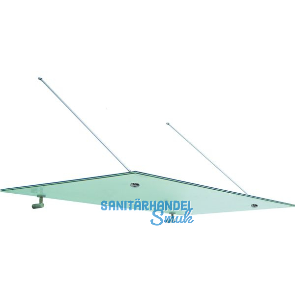 Glasvordachbeschlagset AL-Sky Light 1000, Edelstahl