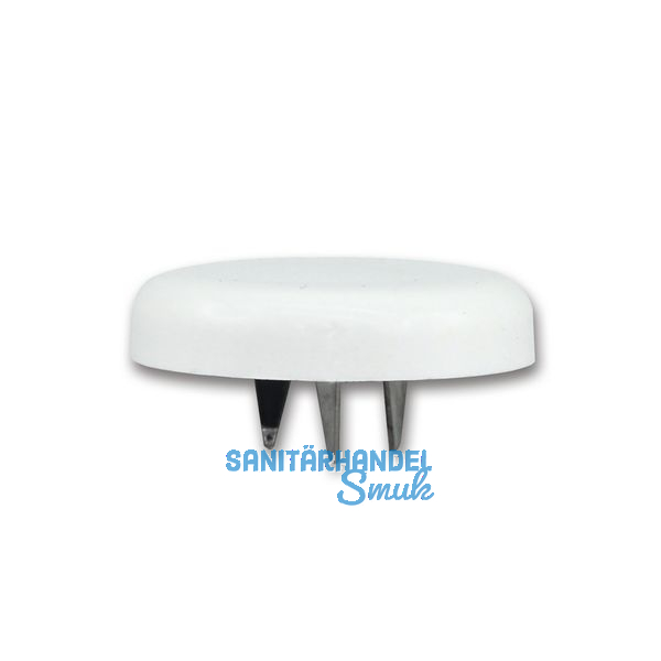 SECOTEC Gleitngel Puntak Kunststoff wei 27 mm SB-20 BL5