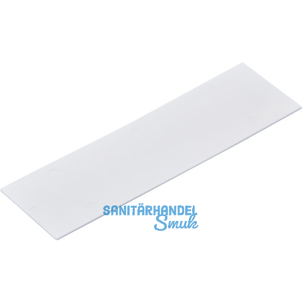 GLUSKE BKV Gitterklotz 100 x 30 x 1 aus Kunststoff wei (Verglasungsklotz)