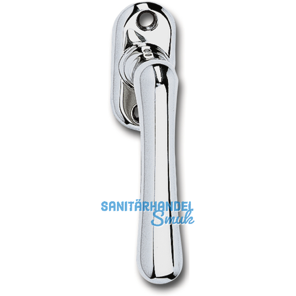 GRUNDMANN Fenstergriff ELEGANT 504 - sichtbar geschraubt, 7x35, Alu poliert