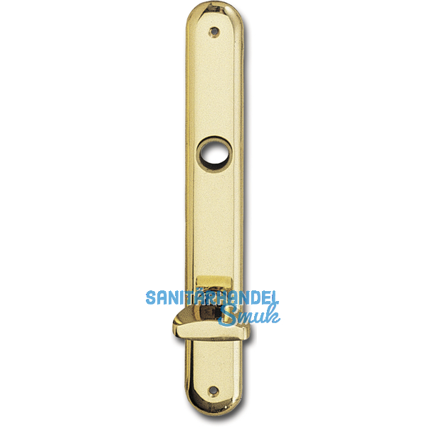 GRUNDMANN LS ELEGANT, WC90 mm m. Drehknopf, Messing poliert