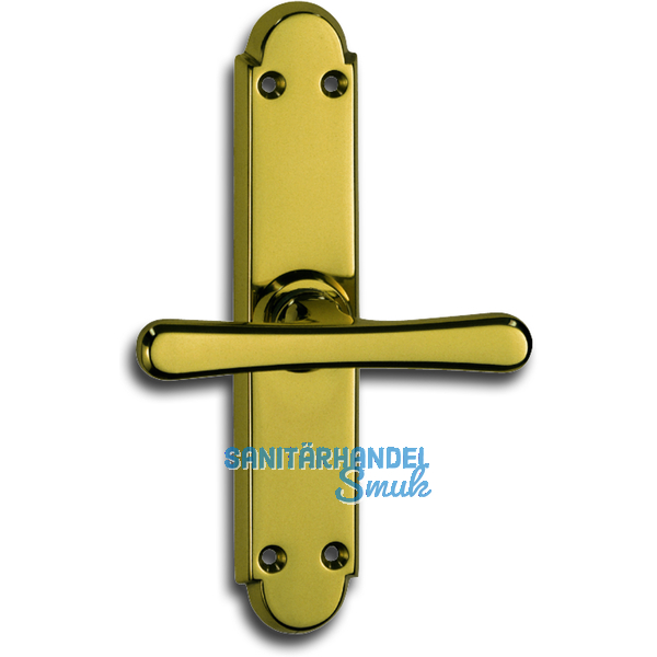 GRUNDMANN Fenstergriff ALT-WIEN 920 - sichtbar geschraubt, ohne, Messing poliert