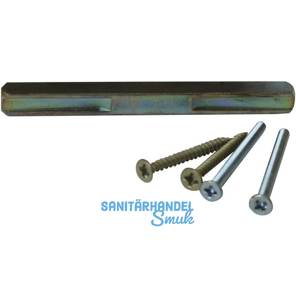 GRUNDMANN GEOS Stift- und Schraubenset f. Drckergt, TS 49 - 54 mm, Stahl verz.