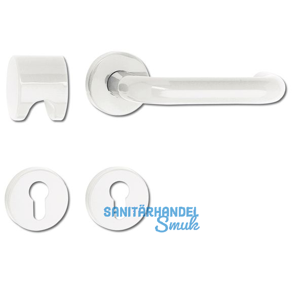 HEWI FH- Wechselgarnitur 111.23 R/122.23 - auf Rosette PZ, reinwei