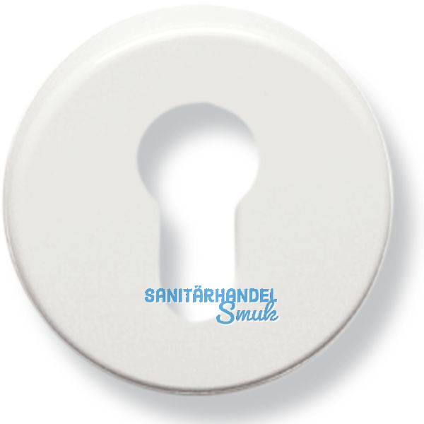 HEWI Zylinderrosette flach 306.23 FS reinwei