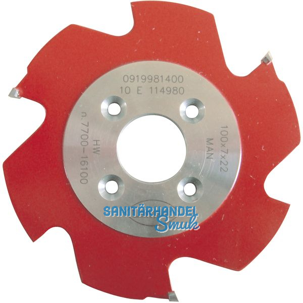 LAMELLO HW-Nutfrser zu Zeta P2 100,9 x 7 x 22 mm