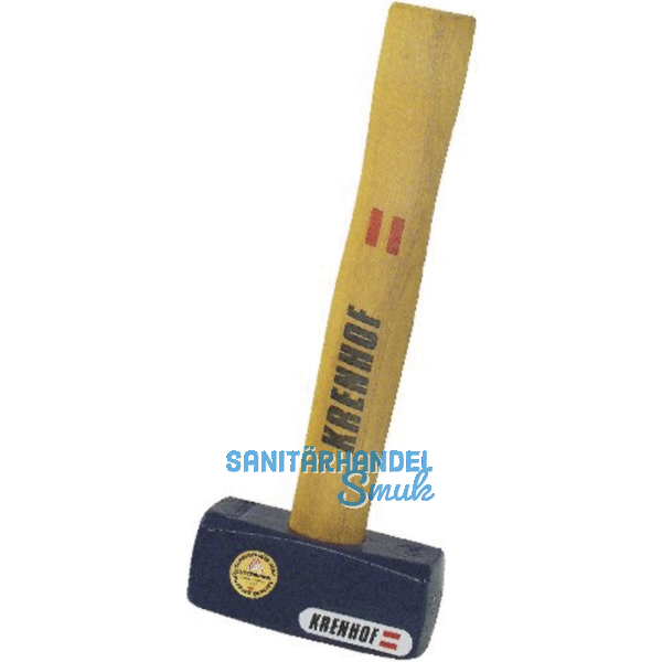 KRENHOF Handfustel 1500 g mit Eschenstiel