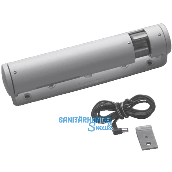 Zusatzverriegelung HAUTAU ZV/R, rechts, Aluminium silber eloxiert