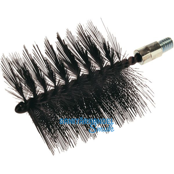 LESSMANN Heizkesselbrste 40 X 80 mm Aufnahme W 1/2\" Stahldraht