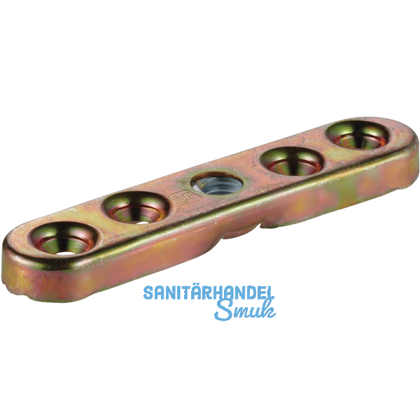 Anschraubflansche HELM 193, Stahl gelb passiviert