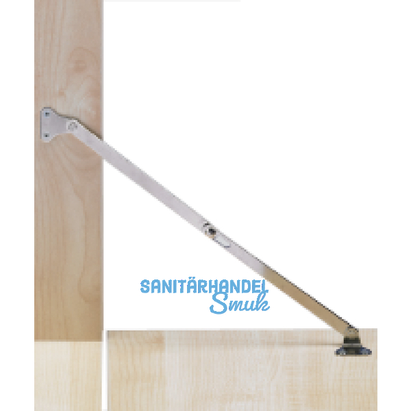 HETTICH Klappenhalter KH, Lnge 250 mm, Stahl vernickelt