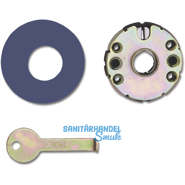 HEWI Drckerrosetten innen 305.20R - Polyamid, stahlblau