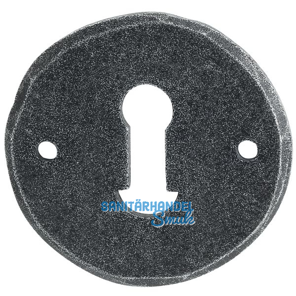 HRTNAGL Schlsselrosette rund BB- FULP u. Imst, 53, verz.schwarz passiv.