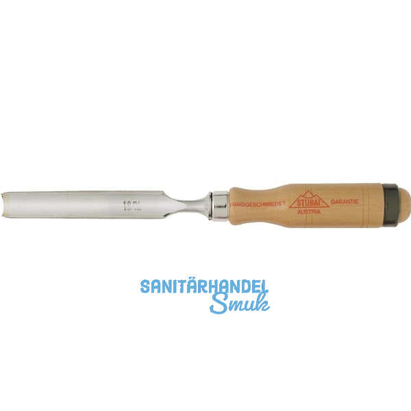 STUBAI Hohleisen mit Holzheft Breite 26 mm