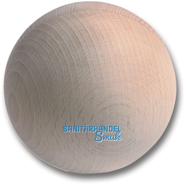 Holz-Kugel  60 mm, Buche natur