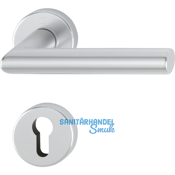 HOPPE Drckergt. AMSTERDAM - auf Ros. PZ, 37 - 47, silber eloxiert