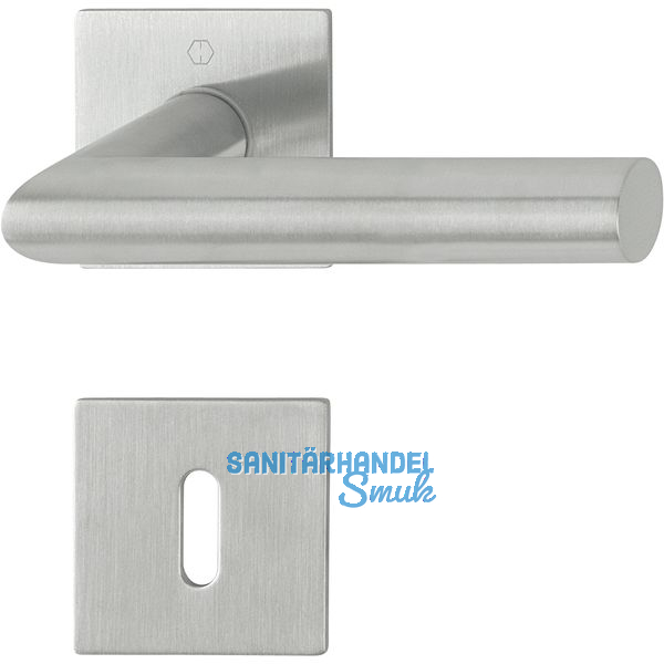 HOPPE Drckergt. AMSTERDAM - auf Ros. BB, TS35 - 45, Edelstahl