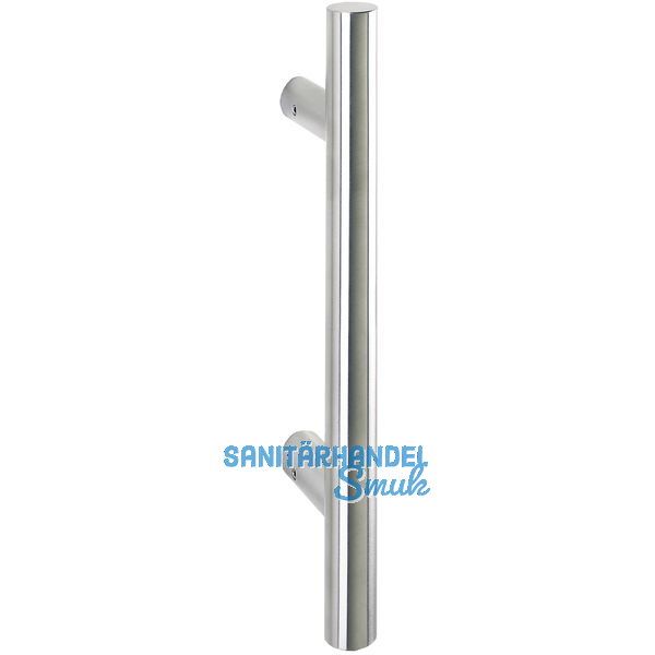 HOPPE Stangengriff E5012 - 600mm, Lochabstand 500mm, D 30mm, Edst. matt