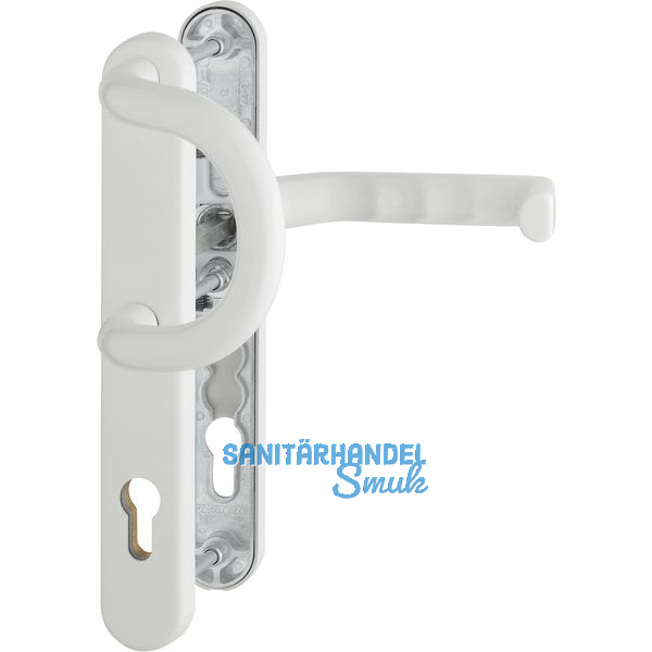 HOPPE Wechselgarnitur LIVERPOOL - mit Bgelgriff, PZ92, Alu wei RAL 9016