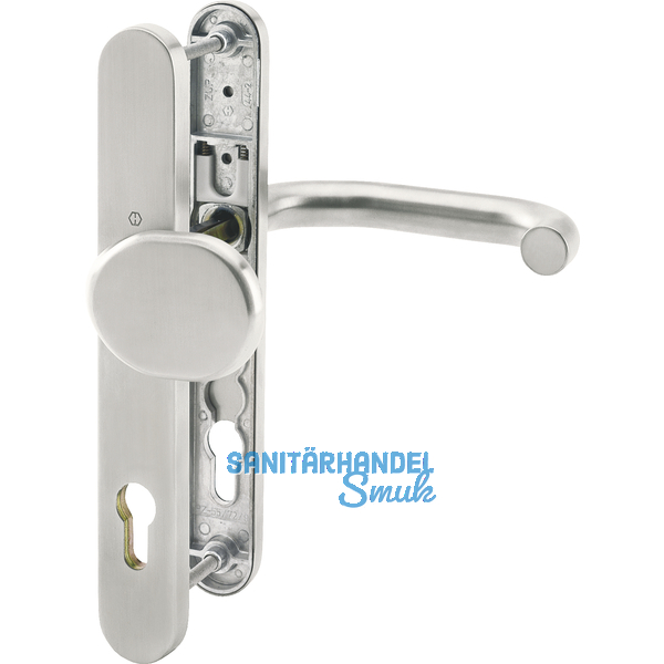 HOPPE SH-Wechselgarnitur PARIS m Schmalschild PZ92, VK 8, Ed matt