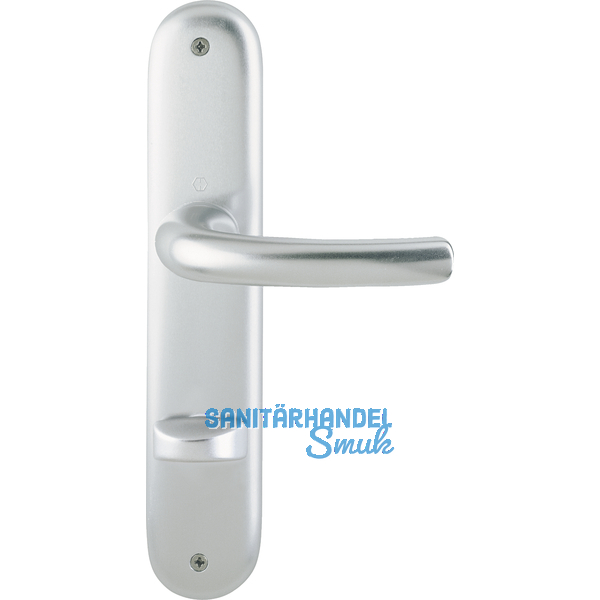 HOPPE Drckergt. TOKYO - auf LS WC90, TS37 - 42, silber eloxiert