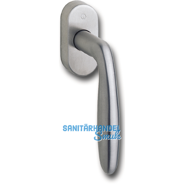 HOPPE Fenstergriff VERONA - verdeckt geschr., VK 7 x 35 mm, silber elox.