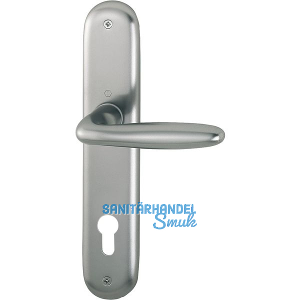 HOPPE Drckergt. VERONA - auf LS PZ88, TS37 - 47, Edelstahl Effekt