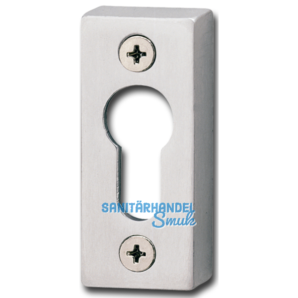 HOPPE Zylinderrosette PZ, zu Modell 117GF/22, 29 x 68, silber elox