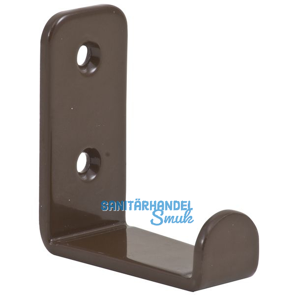 Mantelhaken Amenti Breite 25 mm, Hhe 54 mm, Stahl silberfarbig