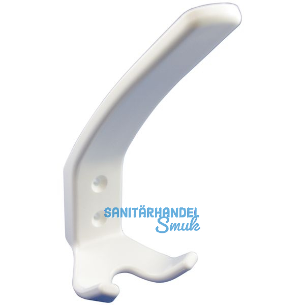 Huthaken Amun Breite 57 mm, Hhe 150 mm, Kunststoff wei
