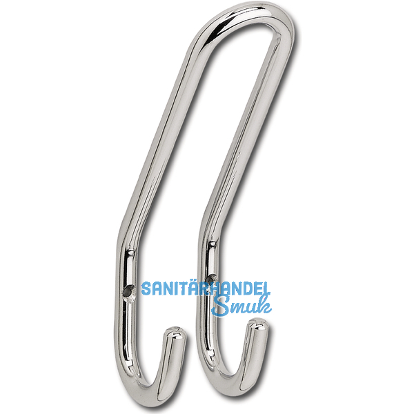 Huthaken Nora Breite 51 mm, Hhe 192 mm, Edelstahl unbehandelt