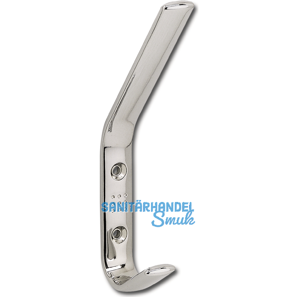 Huthaken Gamma Breite 18 mm, Hhe 165 mm, ZN vermessingt poliert